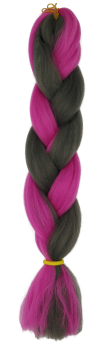 parallel braids grau pink