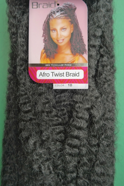 Royal Silk  Marley braids / Afro twist braid-Crochet braids No.1B