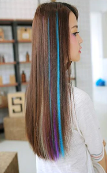 Haar Clips verschiedene Farben 22 inch / 56 cm