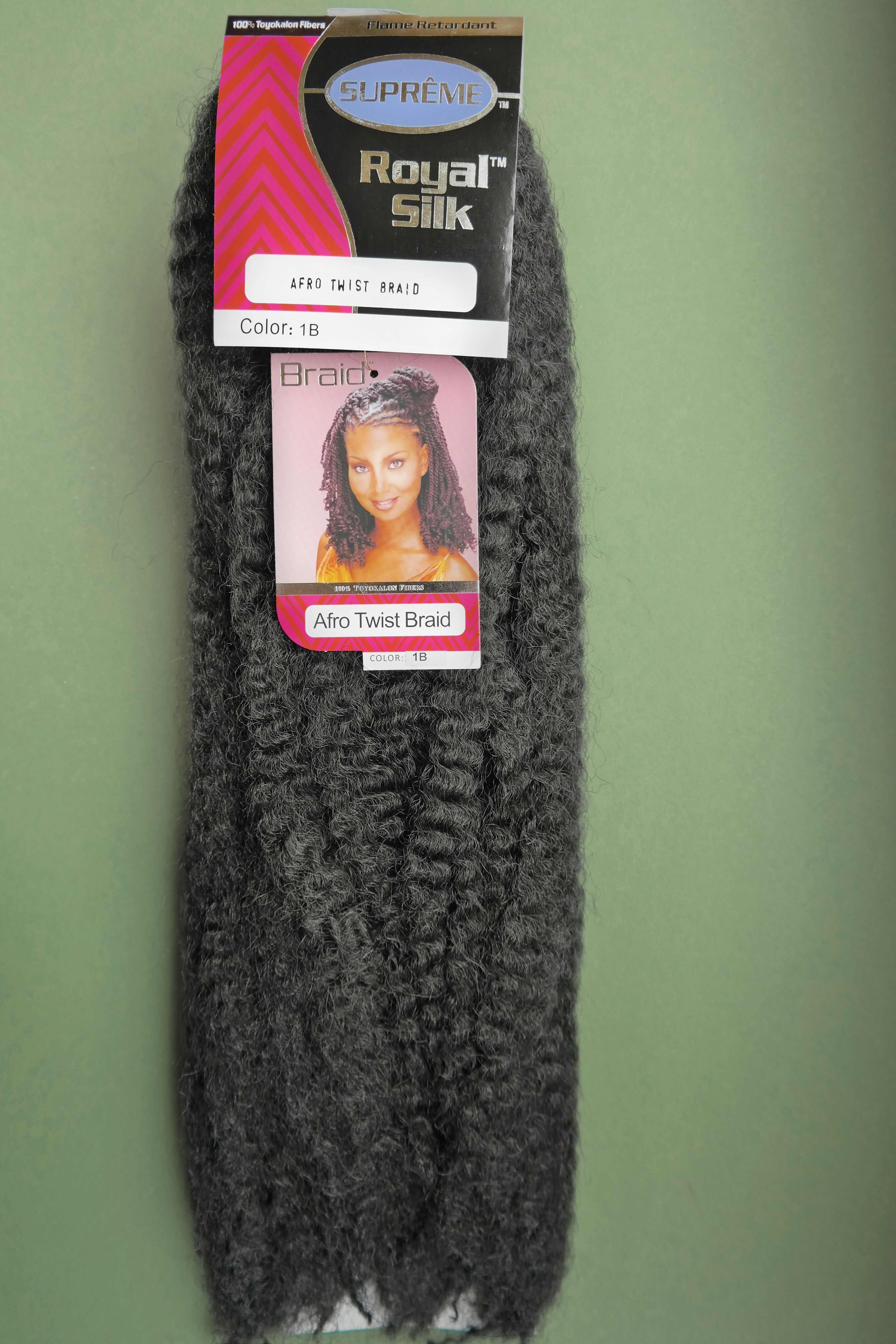 Royal Silk Marley Braids Afro Twist Braid Crochet Braids No 1b